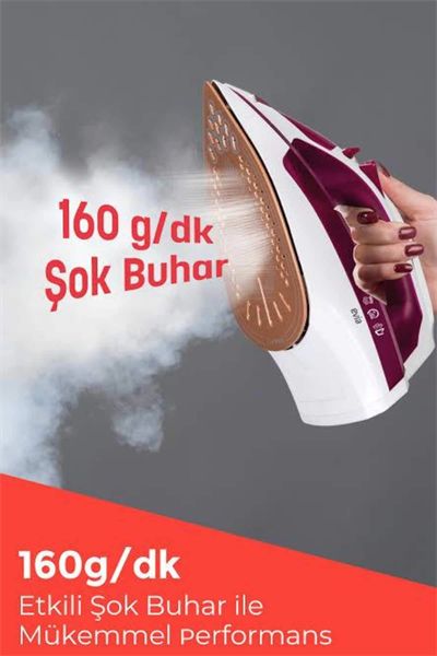 2200W Seramik Kaplama Estetik Tasarımı 360 Derece Dönebilir Kablosu