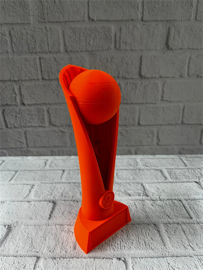 23cm Turuncu Basketbol Kupa Biblo Modern Ödül Dekor Ürünü