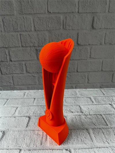23cm Turuncu Basketbol Kupa Biblo Modern Ödül Dekor Ürünü