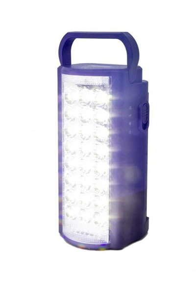 24 Büyük Ledli 80 Saat Yanan Powerbank Özellikli Akülü Led Işıldak