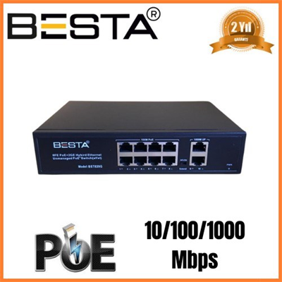 24 PORT GİGABİT POE SWİTCH 10/100/1000 Mbps BST2422G