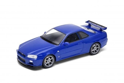 24108 WELLY 1 24 NISSAN SKYLINE GT-R R34