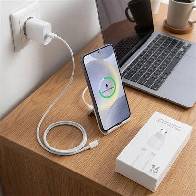 25w Hızlı Şarj Adaptörü Usb-c To Type-c Kablolu – Pd Destekli, Süper Hızlı Şarj Cihazı Bx40