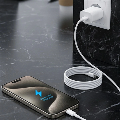25w Hızlı Şarj Adaptörü Usb-c To Type-c Kablolu – Pd Destekli, Süper Hızlı Şarj Cihazı Bx40