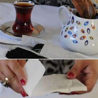 26 Adet Pratik Kullan At Çay,Bitki Çayı,Filtre Kahve Demleme Poşeti Süzgeci (3936)