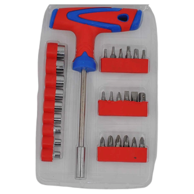 28 Parça T Alyan Lokma Ve Tornavida Seti Takımı Paslanmaz Çelik