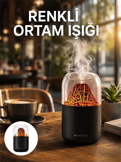 280 ml Kapasiteli Aromaterapi Cihazı Yeni Nesil