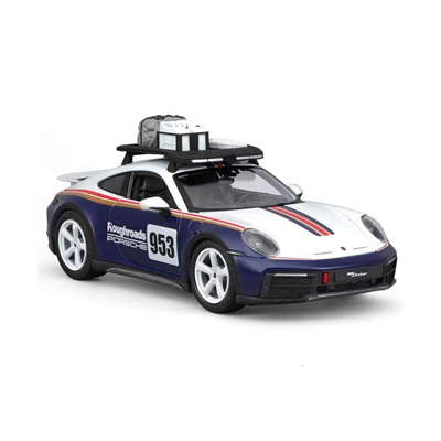 28029 Burago 1:24 Porsche 911 Dakar Model Araba -