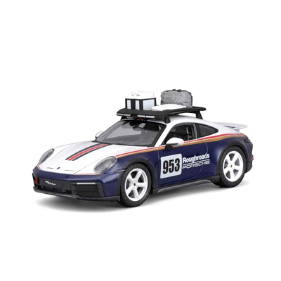 28029 Burago 1:24 Porsche 911 Dakar Model Araba -
