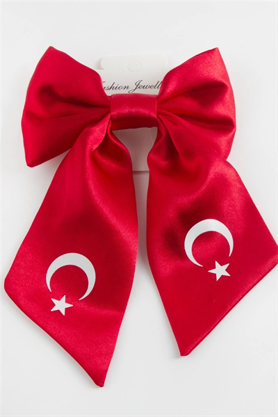 29 Ekim Ay Yıldızlı Fiyong Otomatik Toka