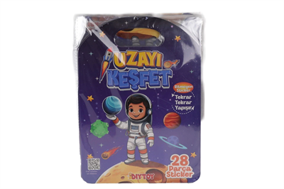 2991 BİTMEYEN STİCKER UZAYI KEŞFET