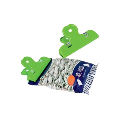 2'li Pratik Torba Paket Ve Poşet Kapatıcı Kilitli Klips Mandal Bx40