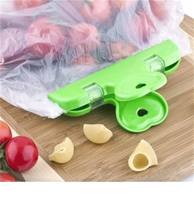 2'li Pratik Torba Paket Ve Poşet Kapatıcı Kilitli Klips Mandal Bx40