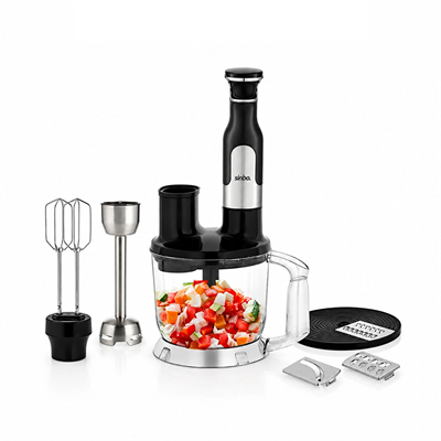 2hız Ayar - Paslanmaz Çelik Bıçak El Multi Blender Seti 2 Lt Hazneli Shb-7534 Bx40