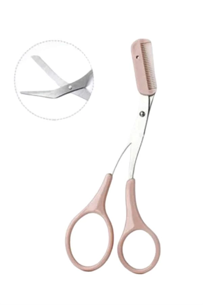 2li Kaş Bakım Seti Taraklı Kaş Makası Ve Kaş Usturası Kaş Şekillendirici