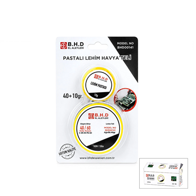 2li Lehim Teli ve Pasta Seti - 1.2 mm