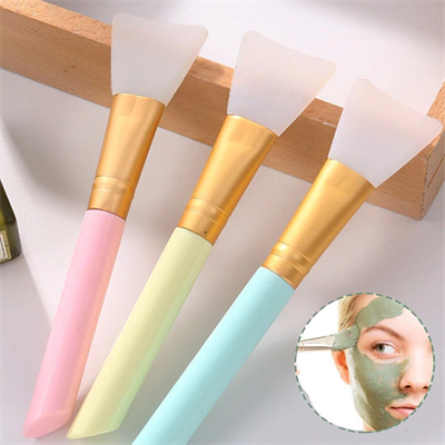 2li Silikon Temizlemesi Kolay Kullanılabilen Yüz Cilt Bakımı Maske Ve Krem Spatulası Bx40