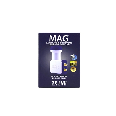 2li Uydu Lnb Unıversal Twın Full Hd - 3d - 0.1db Rle-200 Bx40