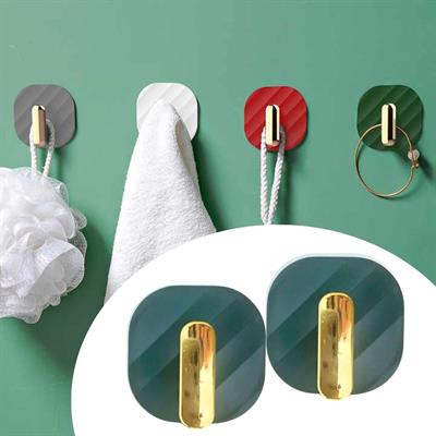 2li Yapışkanlı Retro Askılık Dolap Kapak Kulpu Yeşil (3936)