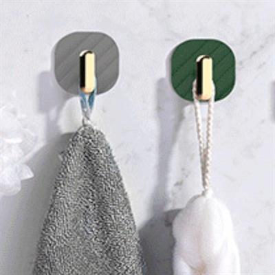 2li Yapışkanlı Retro Askılık Dolap Kapak Kulpu Gri (3936)