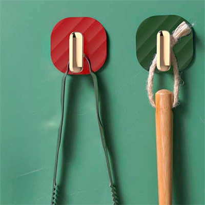 2li Yapışkanlı Retro Askılık Dolap Kapak Kulpu Yeşil Bx40