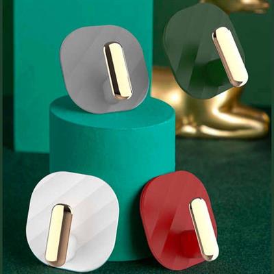 2li Yapışkanlı Retro Askılık Dolap Kapak Kulpu Kırmızı (3936)