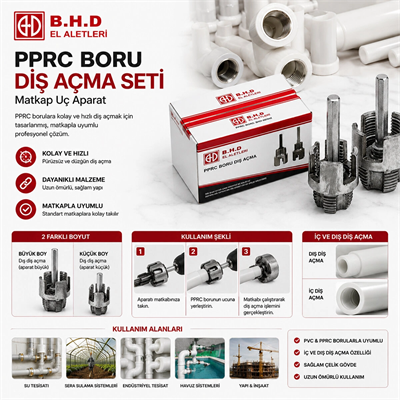 2pcs Pprc Boru Diş Açma Matkap Uç Aparat Bx40