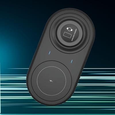 2si 1arada Kablosuz Saat,Kulaklık ve Telefon Hızlı Şarj Etme Aparatı (3936)