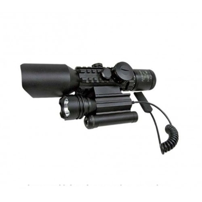 3-10x42 Zoomlu Av Dürbünü Lazer Zenon Fenerli M9