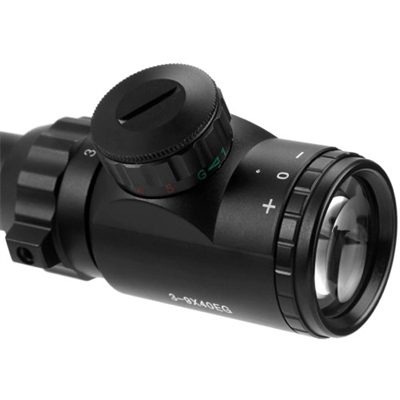 3-9x40 Zoomlu Çıft Işıklı Av Tüfeği Dürbünü Montaj Kelepçeli