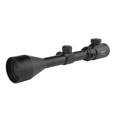 3-9x50 Zoomlu Keskin Nişancı Av Dürbünü Kırmızı, Yeşil Işık Çelik Gövde