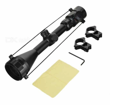 3-9x50eg Yüksek Kaliteli Çift Işık Kırmızı Yeşil Kaynaklı Avcılık Dürbün