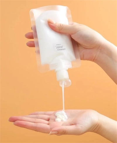 3 Adet 100ml Krem Şampuan Kabı Tekrar Kullanılabilir Set Bx40