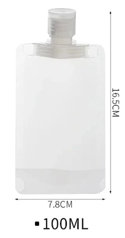 3 Adet 100ml Krem Şampuan Kabı Tekrar Kullanılabilir Set Bx40