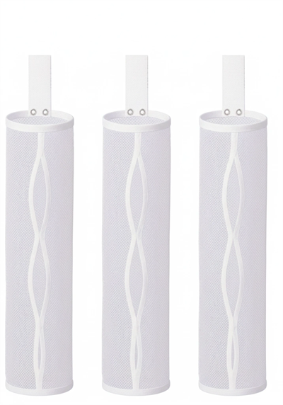 3 Adet Dolap İçi Asılabilir File Çamaşır Filesi – Pratik Ve Düzenli Saklama Çözümü