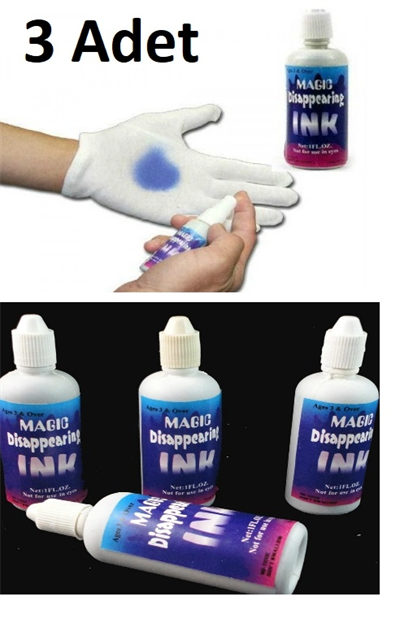 3 Adet Sihirli Şaka Mürekkebi