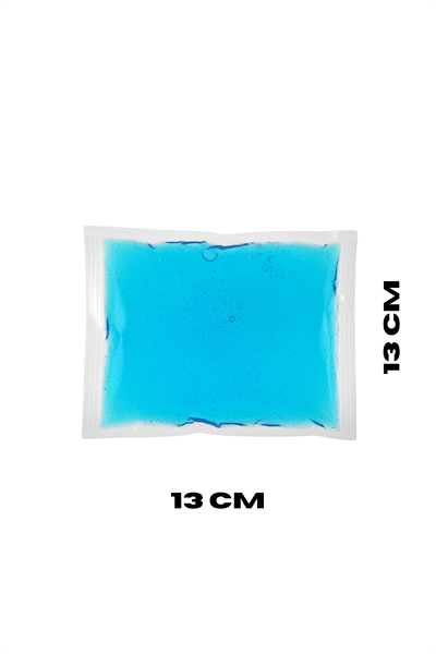 3 Adet Soğuk Sıcak Jel Kompres, Yaralanma Soğutucu Isıtıcı 13x13