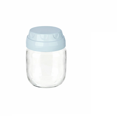 3 Adet Vintage Dekoratif Cam Kavanoz 425ml - 14,3 Oz