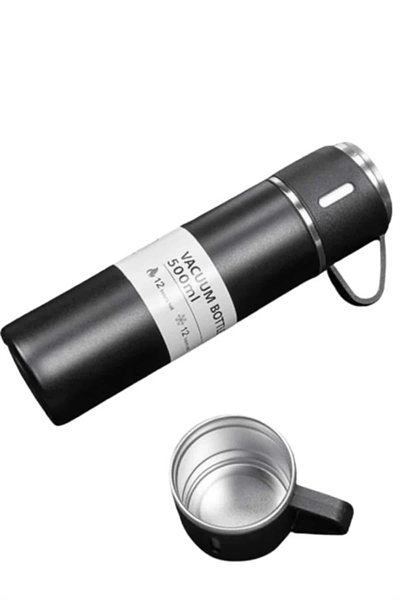 3 Bardaklı Termos Seti Anneler Gününe Özel Hediye Taşınabilir Sızdırmaz Isı Koruyucu