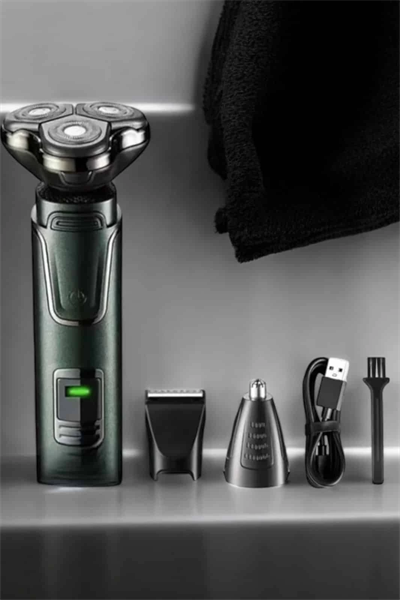 3 Başlıklı Profesyonel Saç ve Sakal Bakım Seti Vücut, Burun ve Kulak Tüy Alma