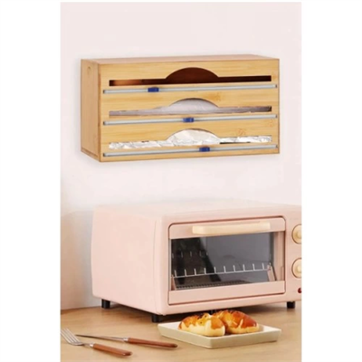 3 Bölmeli Folyo Kesme Standı