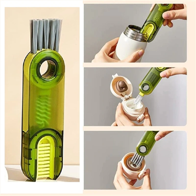 3 Fonksiyonlu Çok Amaçlı  Temizlik Fırçası Mutfak-banyo-araç- Klavye -pencere Oluk Temizlik Fırçası