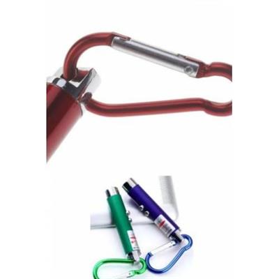 3 Fonksiyonlu Kırmızı Beyaz Işıklı Led Lazer Kedi Köpek Oyuncak Anahtarlık (3936)