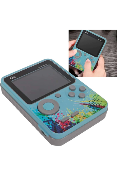 3 İnç Ekran 500 Oyunlu Game Box Mini Taşınabilir Oyun Konsolu