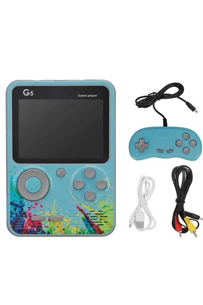 3 İnç Ekran 500 Oyunlu Game Box Mini Taşınabilir Oyun Konsolu