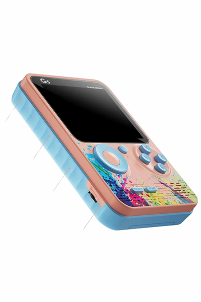 3 İnç Ekran 500 Oyunlu Game Box Mini Taşınabilir Oyun Konsolu