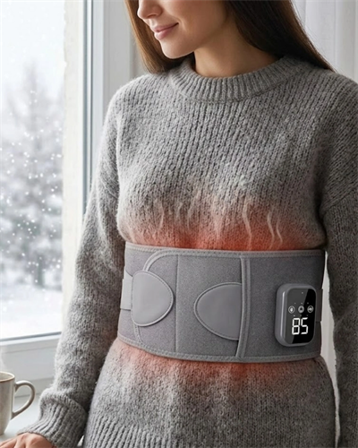 3 Kademe Isıtmalı ve Titreşimli Bel Destek Kemeri Ergonomik Tasarım