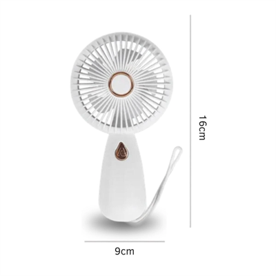 3 Kademeli Çanta Tipi El Fanı – Taşınabilir Mini Serinletici Silikon Askılı Fan Zb103 Bx40