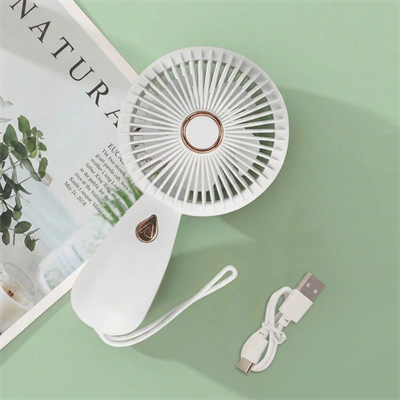 3 Kademeli Çanta Tipi El Fanı – Taşınabilir Mini Serinletici Silikon Askılı Fan Zb103 Bx40
