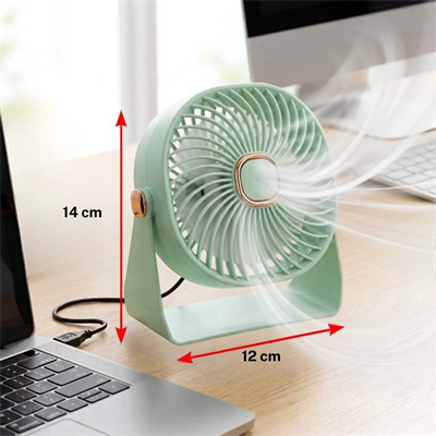 3 Kademeli Masaüstü Fan – Duvara Asılıp Sabitlenebilen Standlı Kaydırmaz Pedli Mini Fan Zb112 Bx40